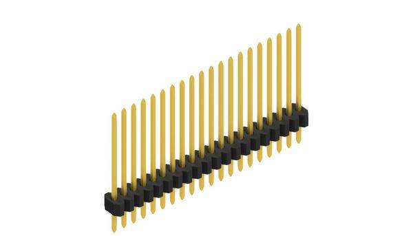Fischer Elektronik Stiftleiste (Standard) Anzahl Reihen: 1 10060566 10St.