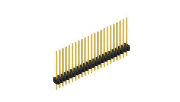Fischer Elektronik Stiftleiste (Standard) Anzahl Reihen: 1 10060572 10St.