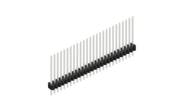Fischer Elektronik Stiftleiste (Standard) Anzahl Reihen: 1 10060580 10St.