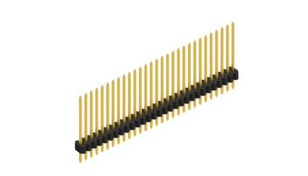 Fischer Elektronik Stiftleiste (Standard) Anzahl Reihen: 1 10060586 10St.