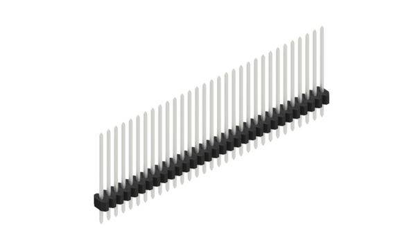 Fischer Elektronik Stiftleiste (Standard) Anzahl Reihen: 1 10060591 10St.