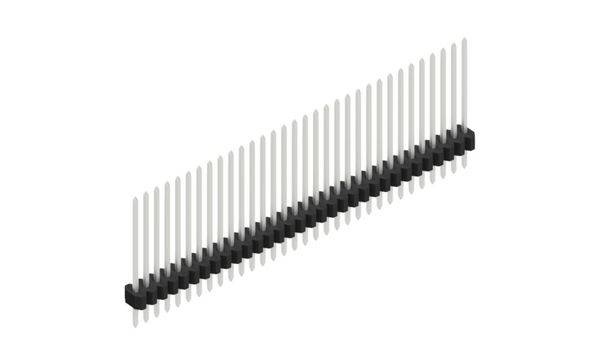 Fischer Elektronik Stiftleiste (Standard) Anzahl Reihen: 1 10060593 10St.