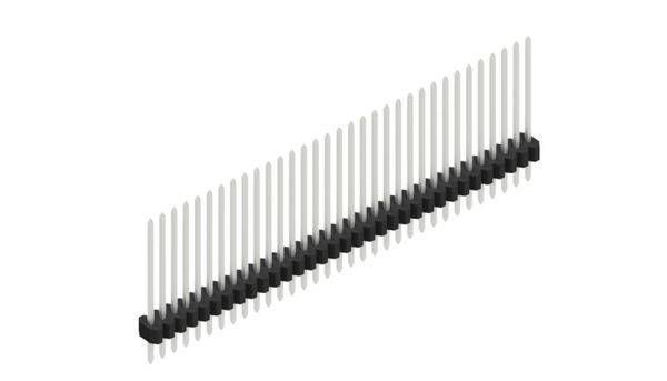Fischer Elektronik Stiftleiste (Standard) Anzahl Reihen: 1 10060595 10St.