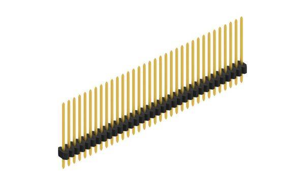Fischer Elektronik Stiftleiste (Standard) Anzahl Reihen: 1 10060596 10St.