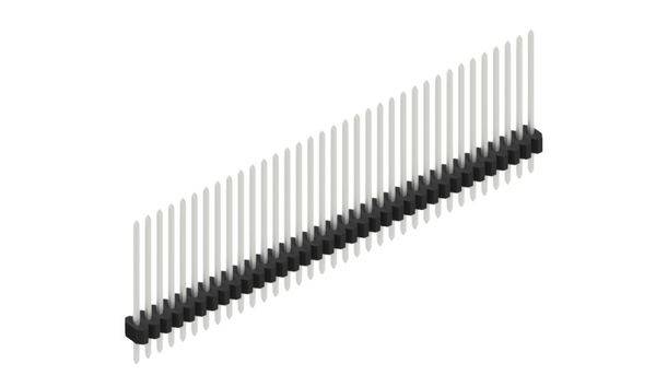 Fischer Elektronik Stiftleiste (Standard) Anzahl Reihen: 1 10060599 10St.
