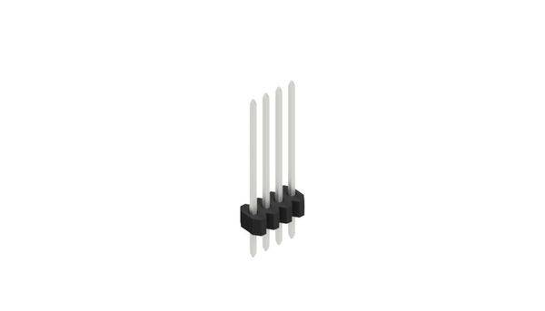Fischer Elektronik Stiftleiste (Standard) Anzahl Reihen: 1 10060534 10St.