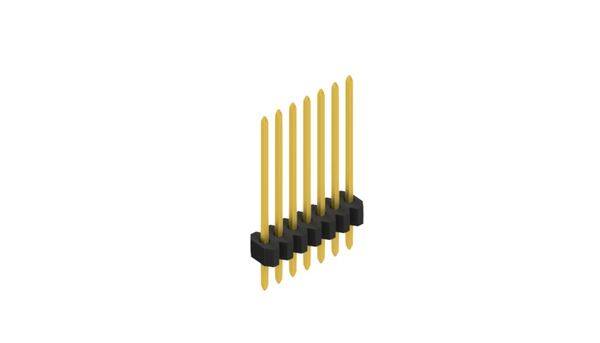 Fischer Elektronik Stiftleiste (Standard) Anzahl Reihen: 1 10060539 10St.