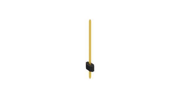 Fischer Elektronik Stiftleiste (Standard) Anzahl Reihen: 1 10060828 10St.