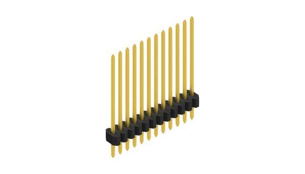 Fischer Elektronik Stiftleiste (Standard) Anzahl Reihen: 1 10060851 10St.
