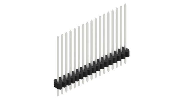 Fischer Elektronik Stiftleiste (Standard) Anzahl Reihen: 1 10060862 10St.