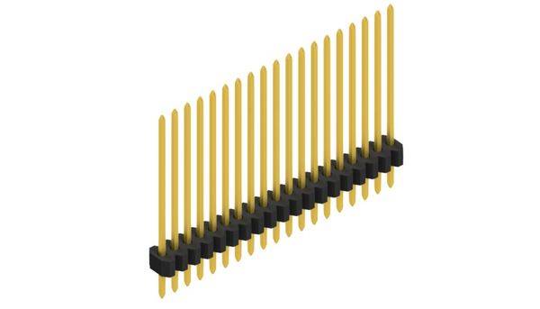 Fischer Elektronik Stiftleiste (Standard) Anzahl Reihen: 1 10060865 10St.
