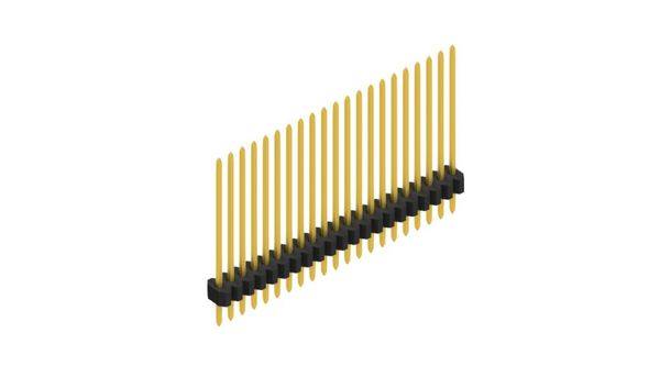 Fischer Elektronik Stiftleiste (Standard) Anzahl Reihen: 1 10060869 10St.