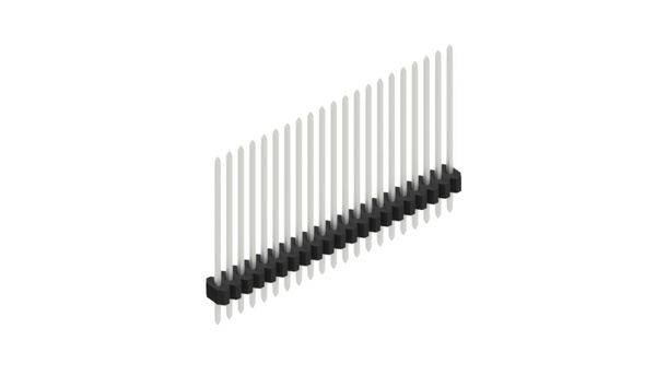 Fischer Elektronik Stiftleiste (Standard) Anzahl Reihen: 1 10060870 10St.