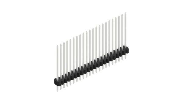 Fischer Elektronik Stiftleiste (Standard) Anzahl Reihen: 1 10060872 10St.