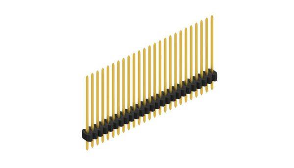 Fischer Elektronik Stiftleiste (Standard) Anzahl Reihen: 1 10060878 10St.