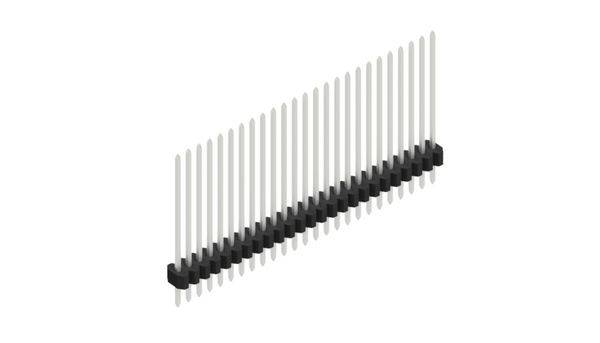 Fischer Elektronik Stiftleiste (Standard) Anzahl Reihen: 1 10060879 10St.