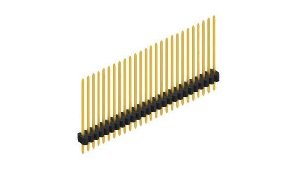 Fischer Elektronik Stiftleiste (Standard) Anzahl Reihen: 1 10060880 10St.