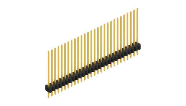 Fischer Elektronik Stiftleiste (Standard) Anzahl Reihen: 1 10060884 10St.