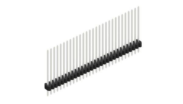 Fischer Elektronik Stiftleiste (Standard) Anzahl Reihen: 1 10060887 10St.