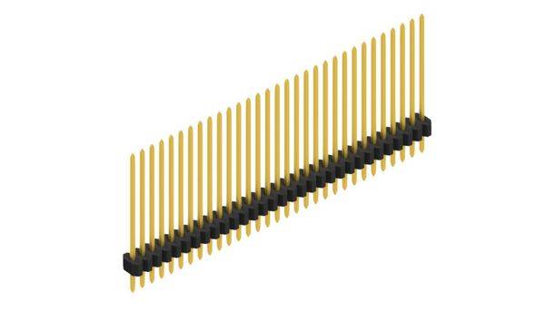 Fischer Elektronik Stiftleiste (Standard) Anzahl Reihen: 1 10060891 10St.