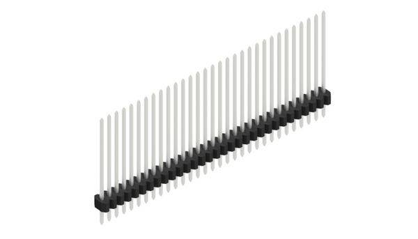 Fischer Elektronik Stiftleiste (Standard) Anzahl Reihen: 1 10060892 10St.