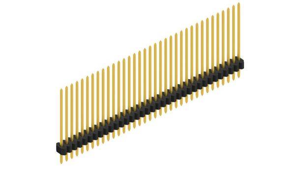 Fischer Elektronik Stiftleiste (Standard) Anzahl Reihen: 1 10060899 10St.
