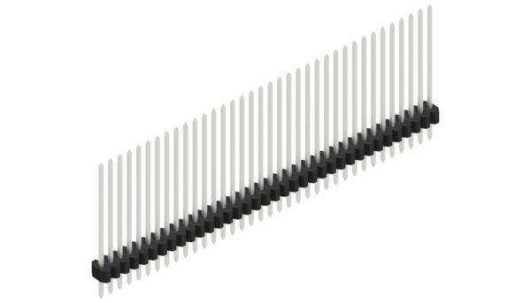 Fischer Elektronik Stiftleiste (Standard) Anzahl Reihen: 1 10060902 10St.