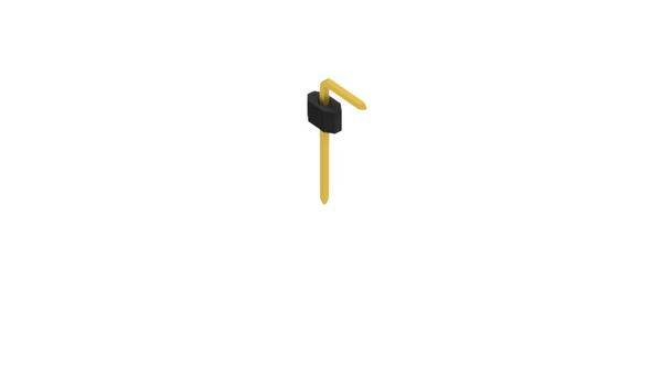 Fischer Elektronik Stiftleiste (Standard) Anzahl Reihen: 1 10060979 10St.