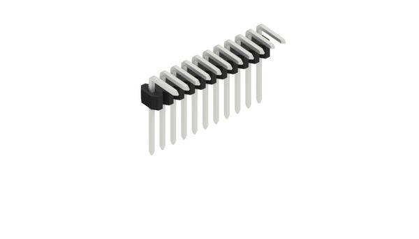 Fischer Elektronik Stiftleiste (Standard) Anzahl Reihen: 1 10061002 10St.