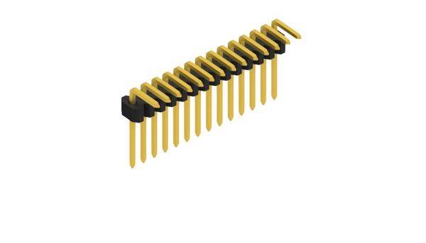 Fischer Elektronik Stiftleiste (Standard) Anzahl Reihen: 1 10061008 10St.