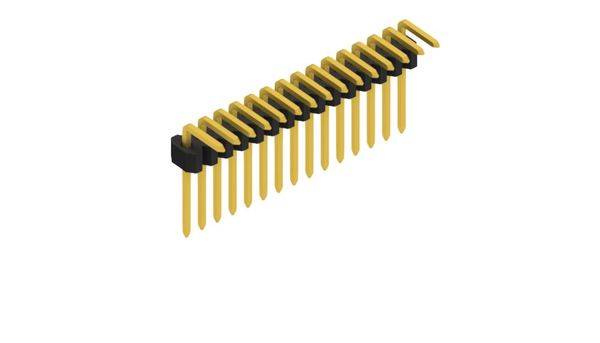 Fischer Elektronik Stiftleiste (Standard) Anzahl Reihen: 1 10061010 10St.