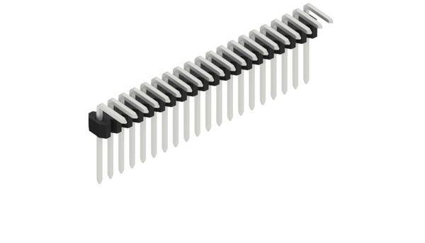 Fischer Elektronik Stiftleiste (Standard) Anzahl Reihen: 1 10061021 10St.