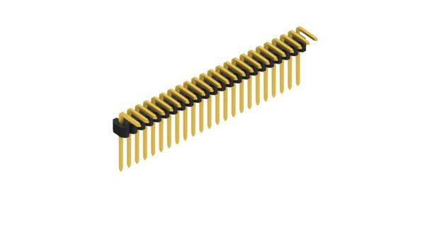 Fischer Elektronik Stiftleiste (Standard) Anzahl Reihen: 1 10061026 10St.