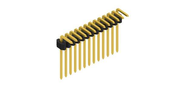 Fischer Elektronik Stiftleiste (Standard) Anzahl Reihen: 1 10061082 10St.