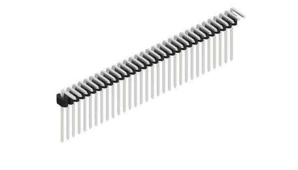 Fischer Elektronik Stiftleiste (Standard) Anzahl Reihen: 1 10061121 10St.