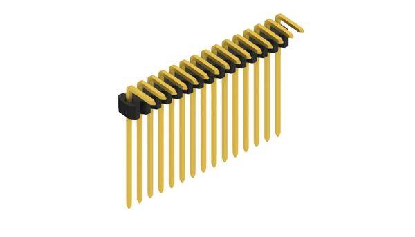 Fischer Elektronik Stiftleiste (Standard) Anzahl Reihen: 1 10061163 10St.