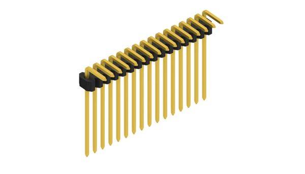 Fischer Elektronik Stiftleiste (Standard) Anzahl Reihen: 1 10061165 10St.