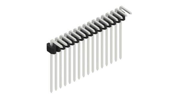 Fischer Elektronik Stiftleiste (Standard) Anzahl Reihen: 1 10061166 10St.
