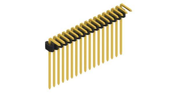 Fischer Elektronik Stiftleiste (Standard) Anzahl Reihen: 1 10061167 10St.