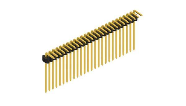 Fischer Elektronik Stiftleiste (Standard) Anzahl Reihen: 1 10061185 10St.