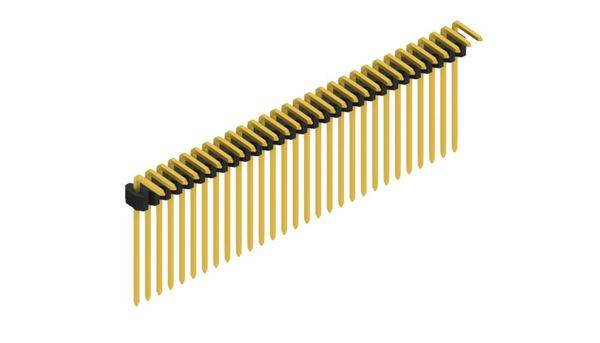 Fischer Elektronik Stiftleiste (Standard) Anzahl Reihen: 1 10061191 10St.