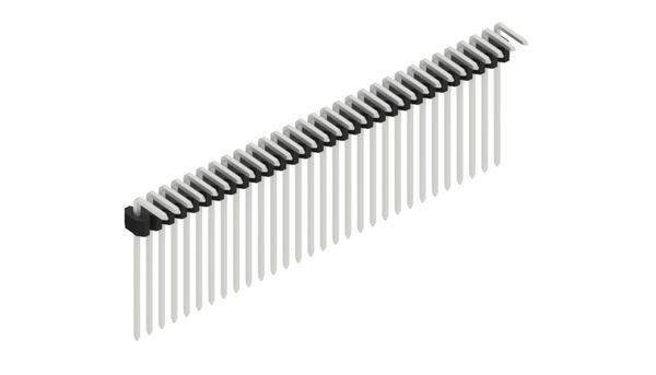 Fischer Elektronik Stiftleiste (Standard) Anzahl Reihen: 1 10061194 10St.