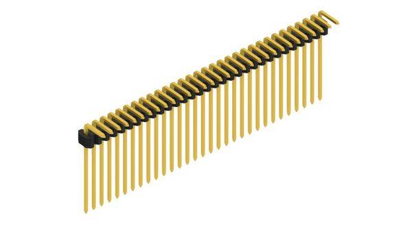 Fischer Elektronik Stiftleiste (Standard) Anzahl Reihen: 1 10061195 10St.