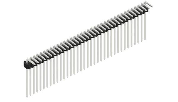 Fischer Elektronik Stiftleiste (Standard) Anzahl Reihen: 1 10061206 10St.