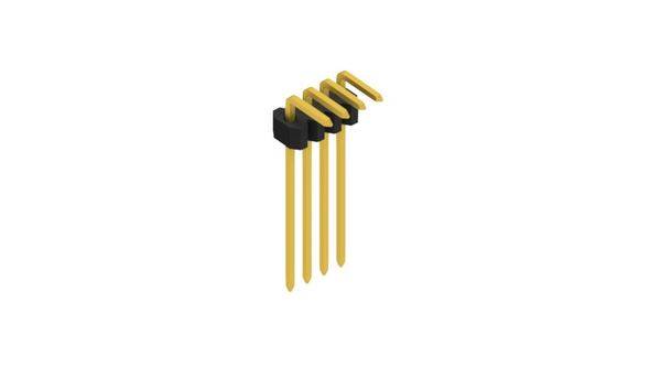 Fischer Elektronik Stiftleiste (Standard) Anzahl Reihen: 1 10061140 10St.