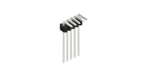 Fischer Elektronik Stiftleiste (Standard) Anzahl Reihen: 1 10061143 10St.