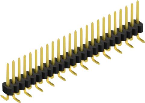 Fischer Elektronik Stiftleiste (Standard) Anzahl Reihen: 1 SLVW1SMD04824G 10St.