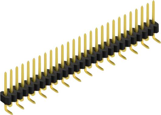 Fischer Elektronik Stiftleiste (Standard) Anzahl Reihen: 1 SLVW1SMD04827G 10St.
