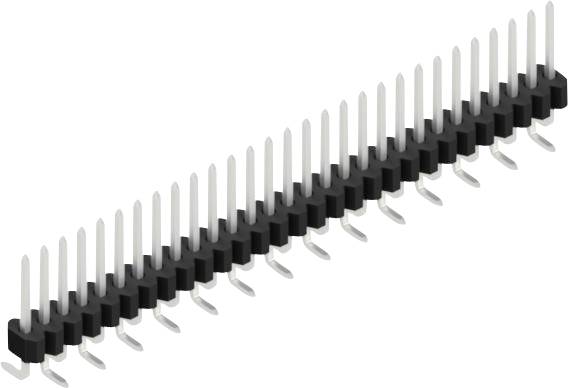 Fischer Elektronik Stiftleiste (Standard) Anzahl Reihen: 1 SLVW1SMD04829Z 10St.