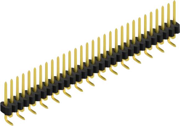 Fischer Elektronik Stiftleiste (Standard) Anzahl Reihen: 1 SLVW1SMD04830G 10St.